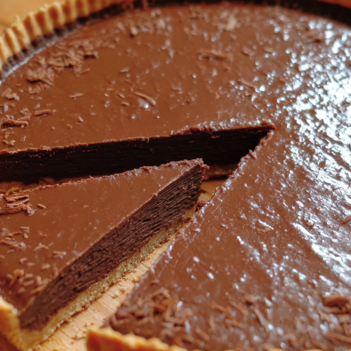 Tarte au chocolat traditionnelle