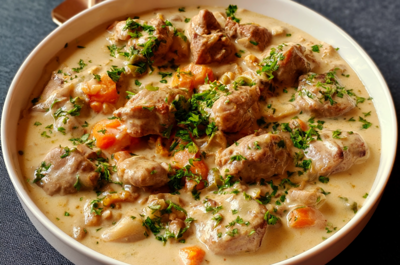 Blanquette de veau traditionnelle